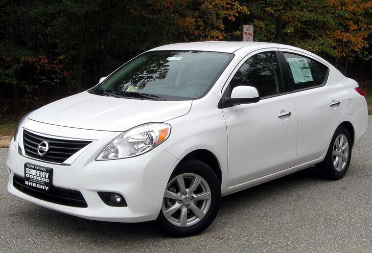 2012 Nissan Versa - USD $4,720 - $5,858