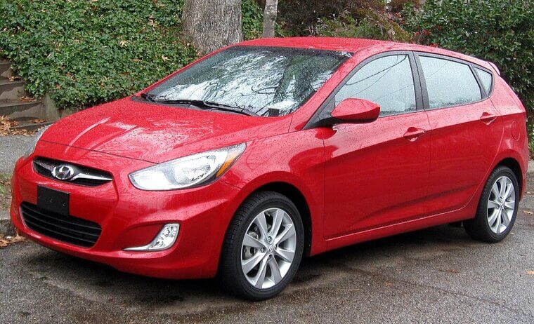 2012 Hyundai Accent - USD $4,590 - $5,483