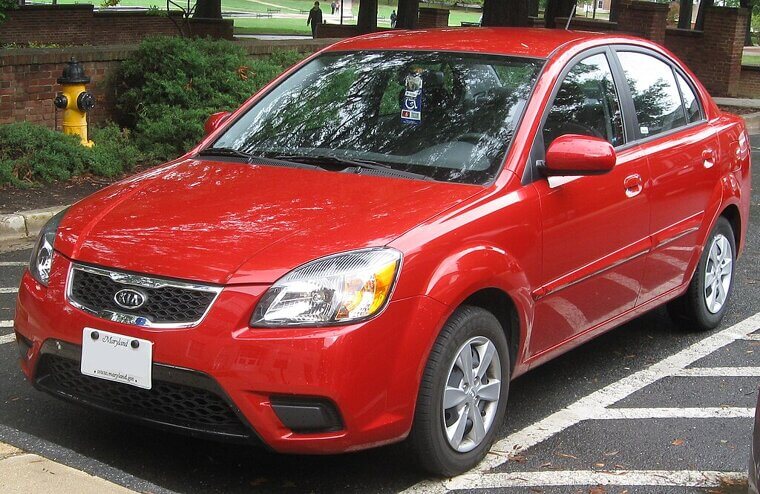 2010 Kia Rio - USD $2,438 - $4,549