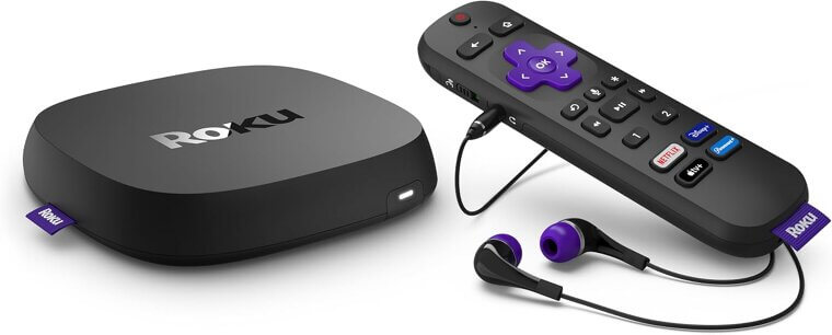 Roku Ultra - Fast 4K Streaming with Voice Remote