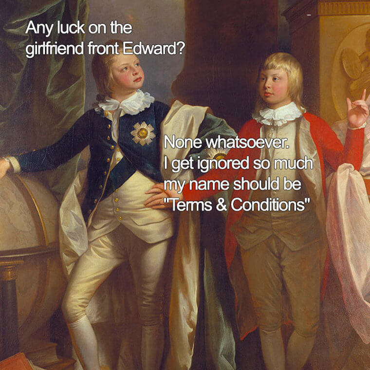 At Least Edward Has a Good Sense of Humor