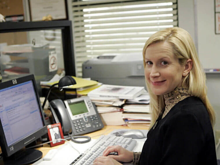 Angela Kinsey Truly Hid in Plain Sight on The Office