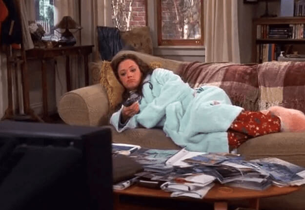 Leah Remini Really Just Lounged Around on King of Queens