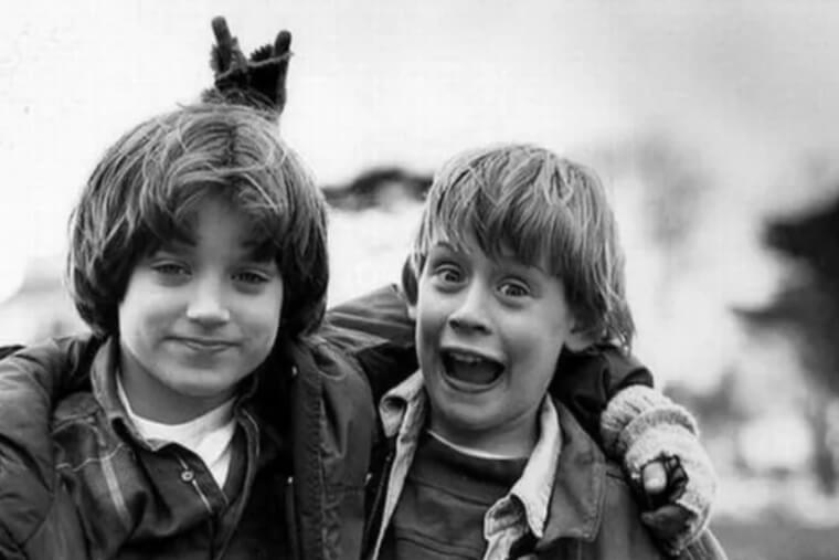 Elijah Wood and Macaulay Culkin — 1993