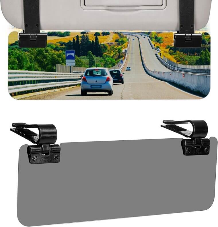 JOYTUTUS Visor Extender - Polarized Sun Blocker for Safer Drives - Now 20% Off!