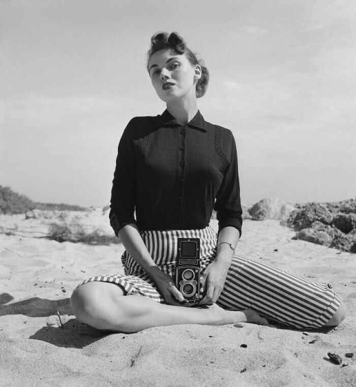 Bunny Yeager's Self Portrait