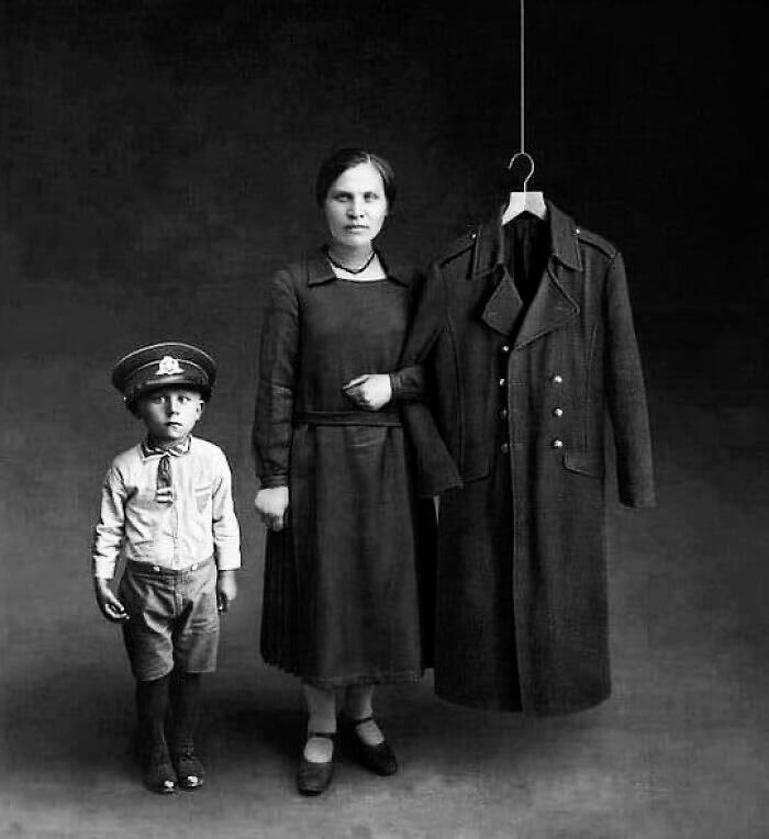 "Invisible Dad, Result of War"