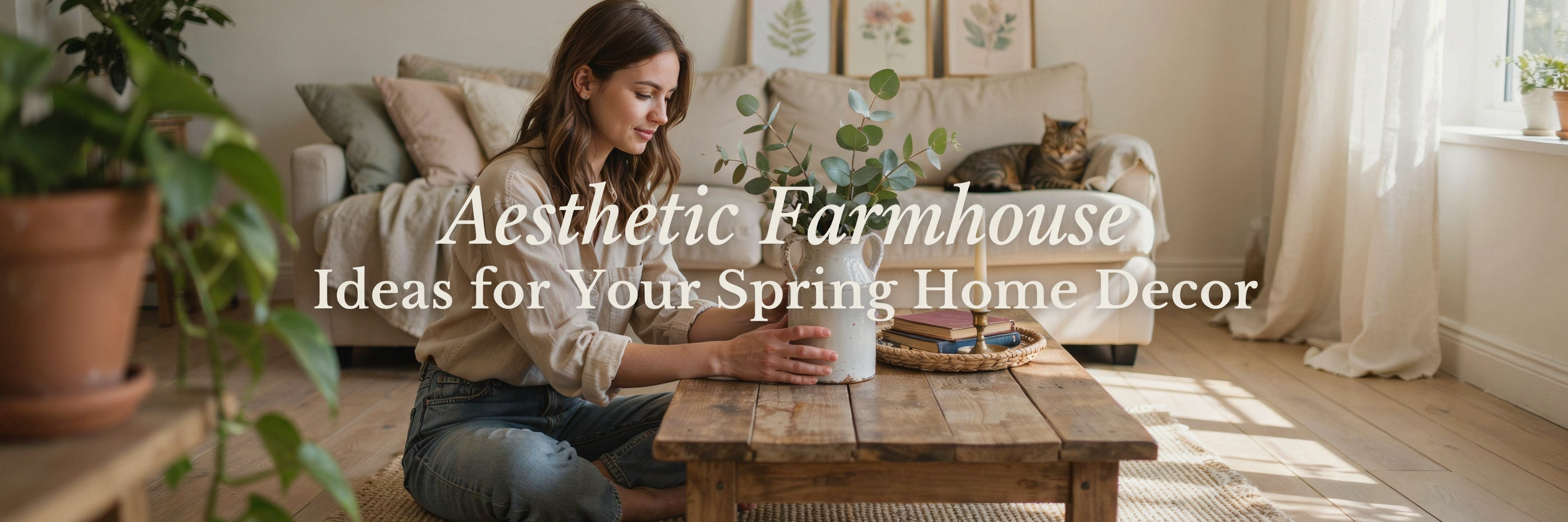 Aesthetic Farmhouse Ideas for Your Spring Home Decor