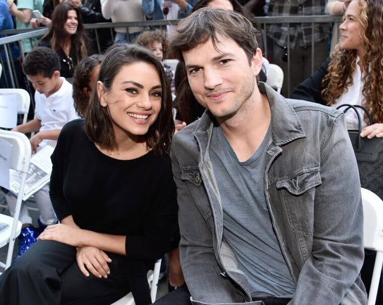 Ashton Kutcher e Mila Kunis