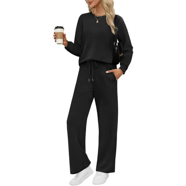 WIHOLL Lounge Set - Perfect Fall Travel Outfit - 21% Off!