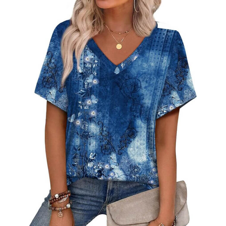 Alaroo Summer Tops - Trendy V Neck Shirts for Casual Outfits - Now 47% Off!