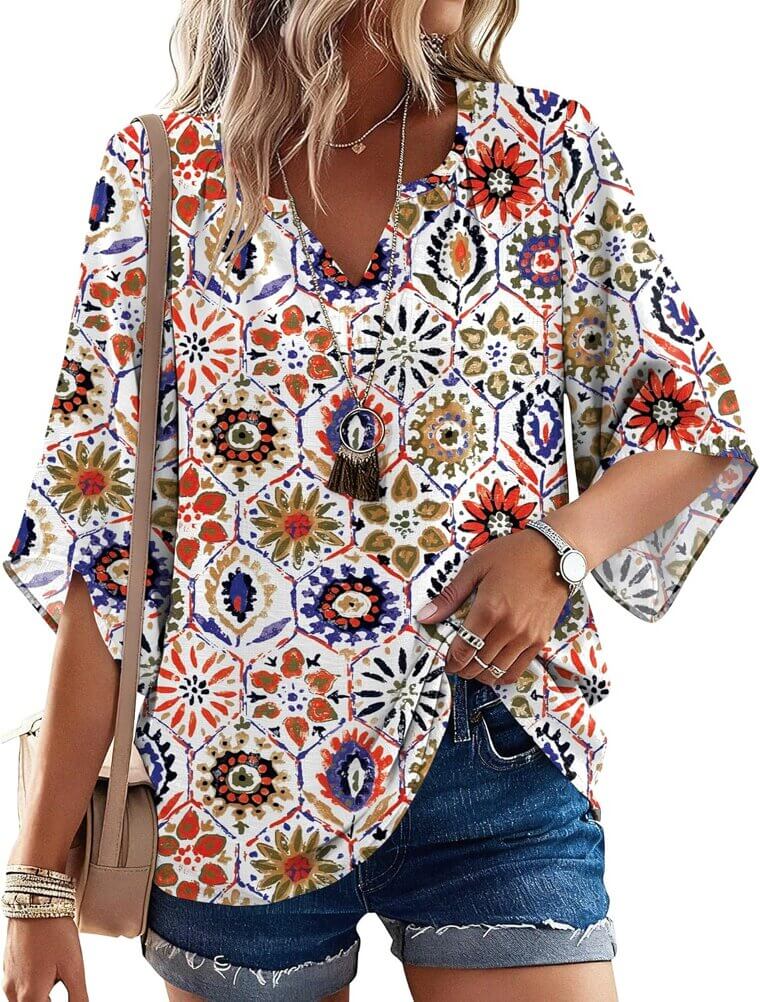 Boho Peasant Blouse - Versatile Style for Every Occasion - 40% Off!