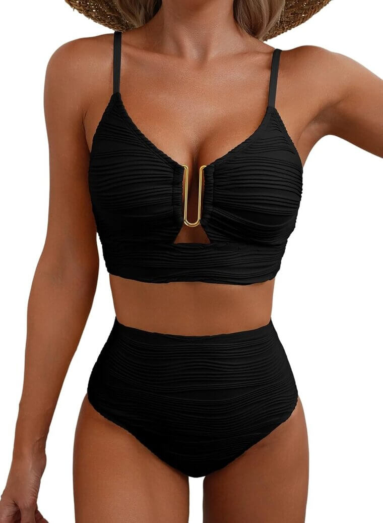 Herseas Bikini Set: Stylish U-Wire Design for Summer Fun - 26% Off!