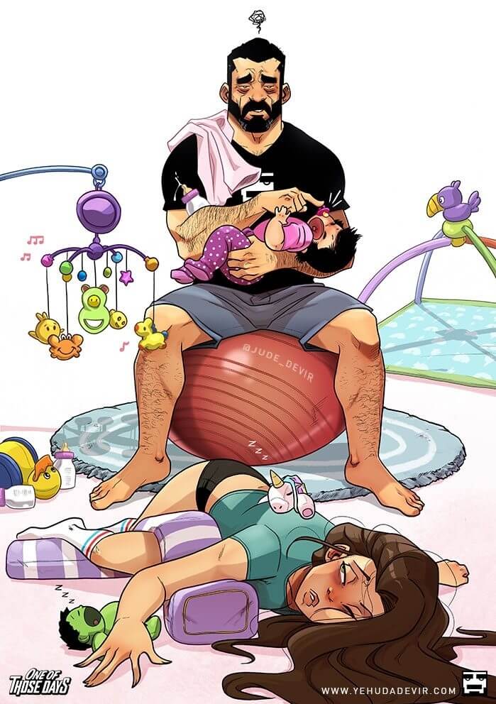 When The Baby Refuses To Fall Asleep