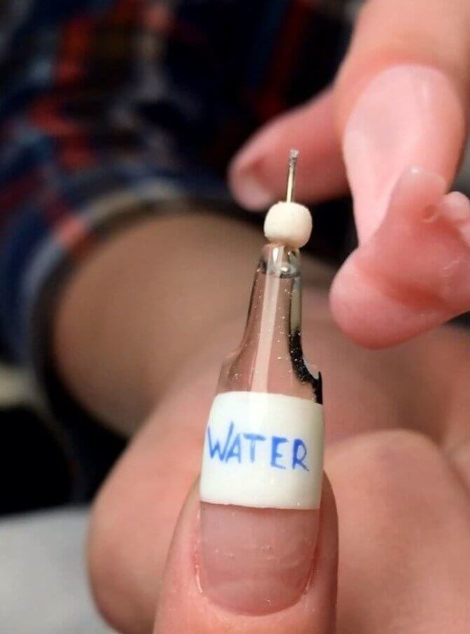The Famous Bottle Cap Challenge, Nail Edition