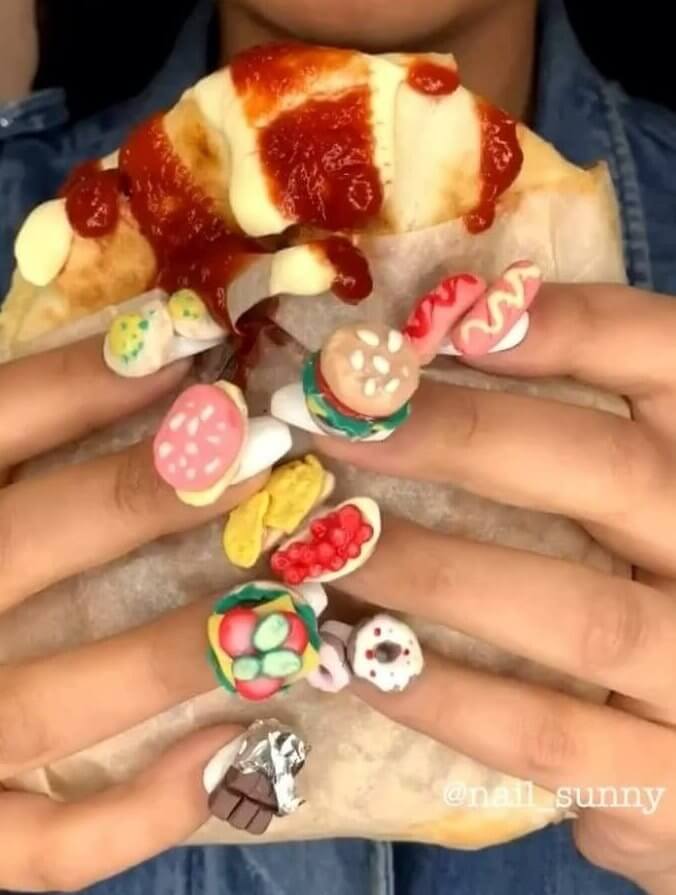 A Food Inspired Manicure
