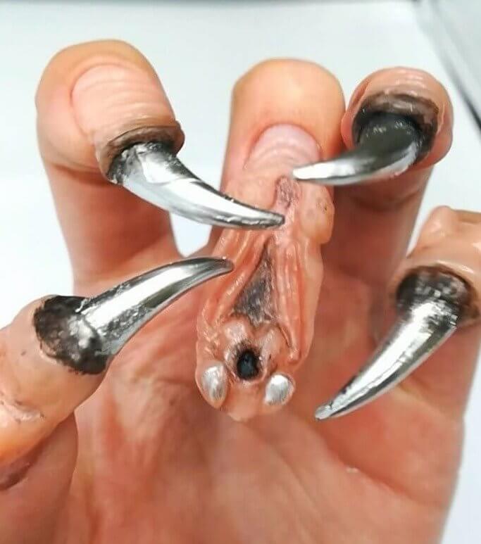 Monster Nails to Freak Out Any Children in Your Life