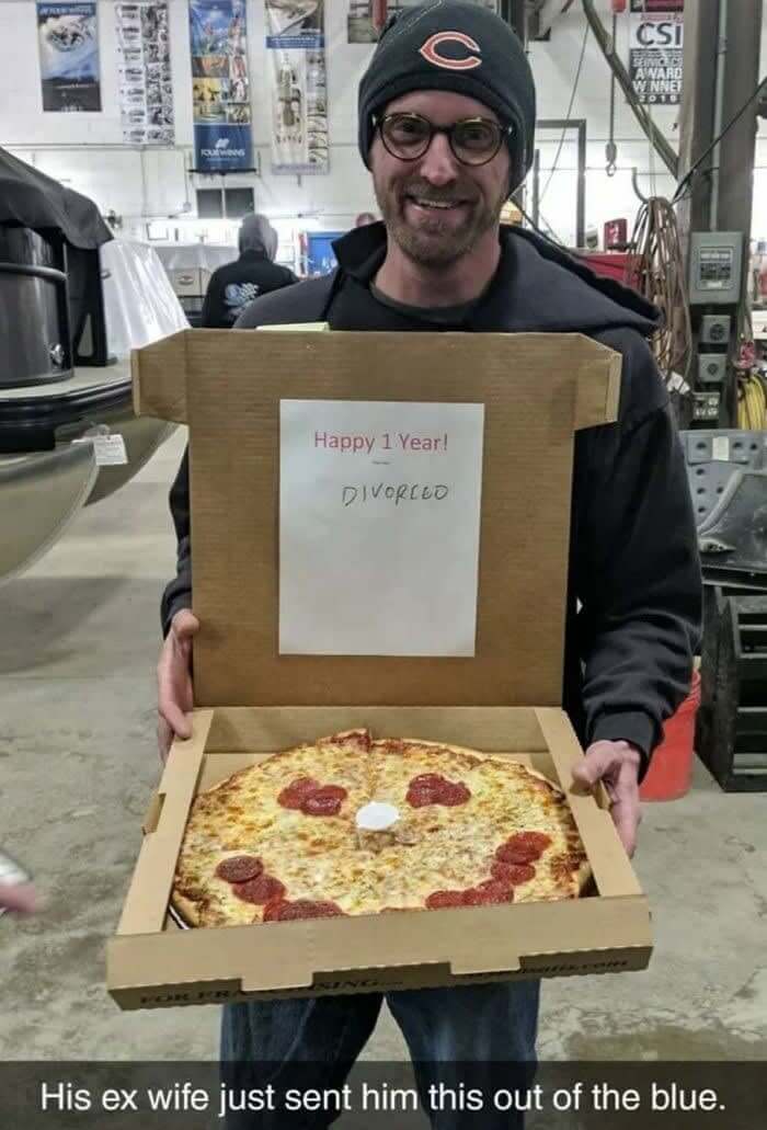Pizza And A Celebration