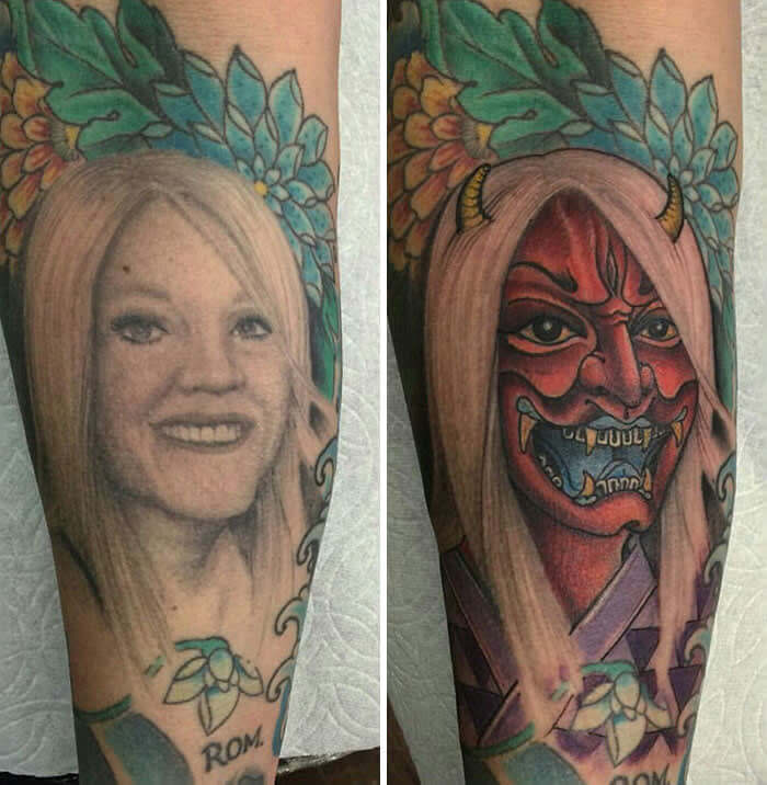 That's One Way To Change A Tattoo