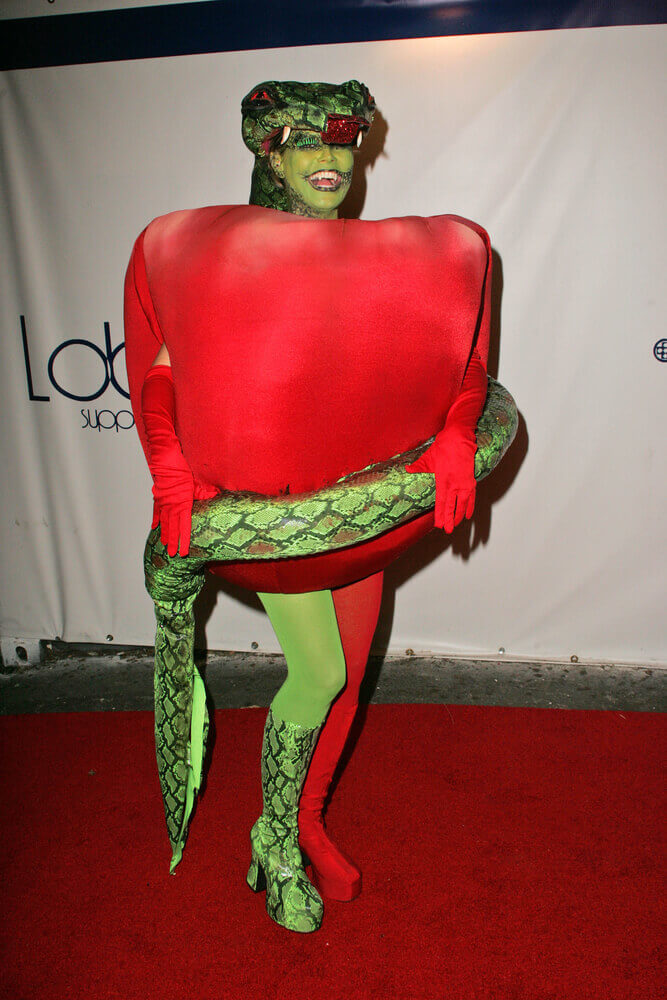 Heidi Klum As The Forbidden Fruit