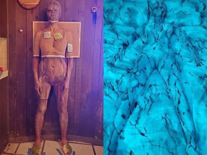 Heidi Klum Creepy Halloween Costume