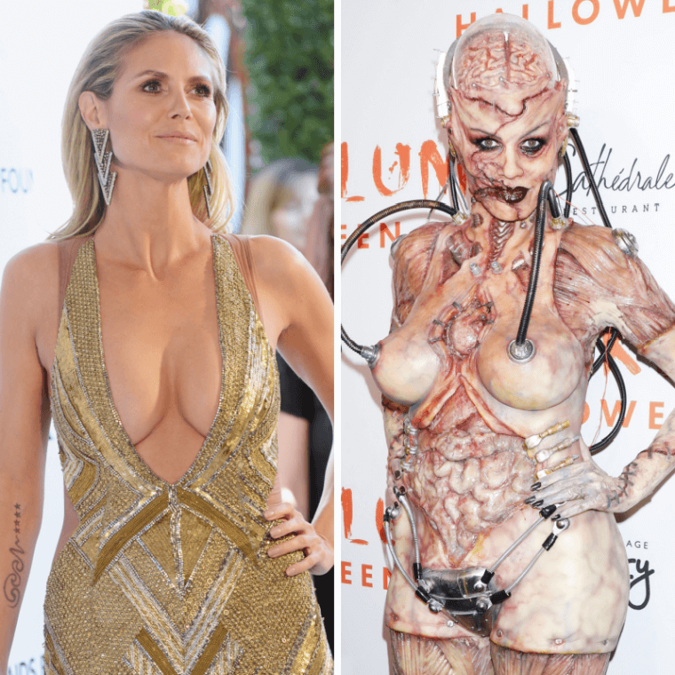 Heidi Klum As Gory Alien