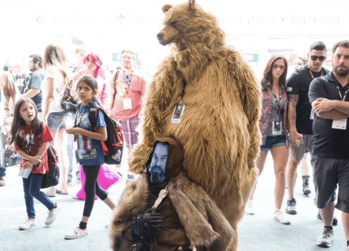 Adam Savage As "The Revenant"