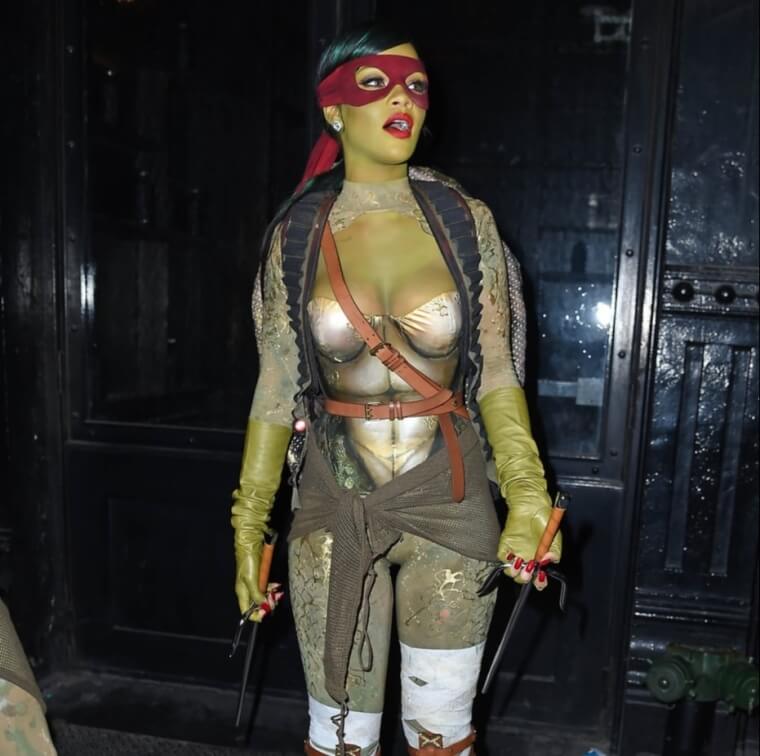 Rihanna As A Teenage Mutant Ninja Turtle