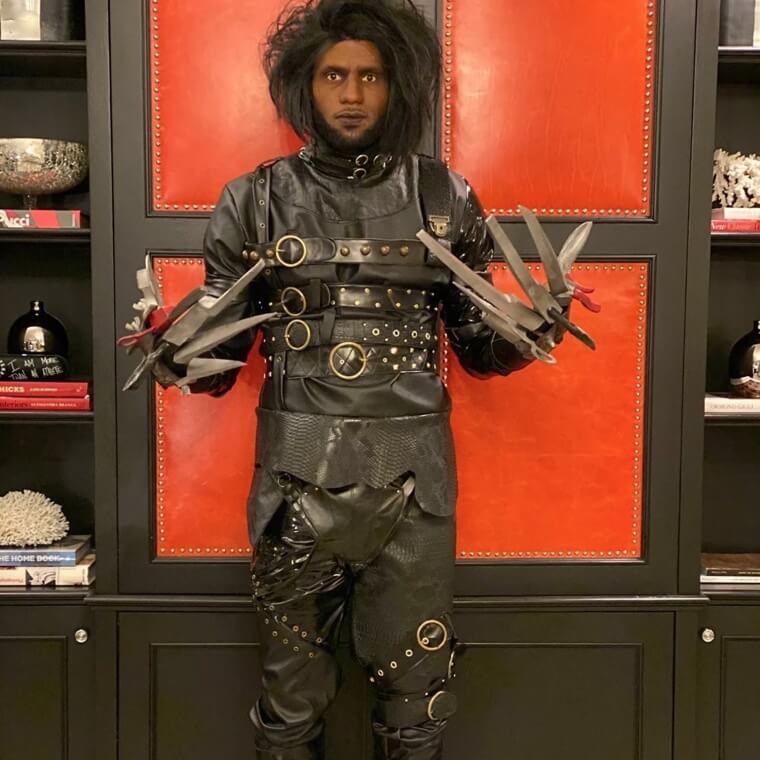 LeBron James As Edward Scissorhands