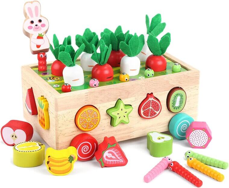 Montessori Wooden Toys - Perfect for Toddlers' Learning and Fun - Now 13% Off!
