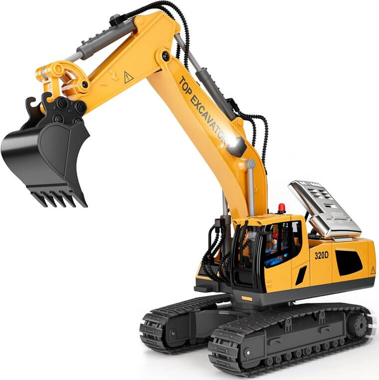 RC Excavator Toy for Kids - Fun Construction Play - Don’t Miss the 30% Discount!