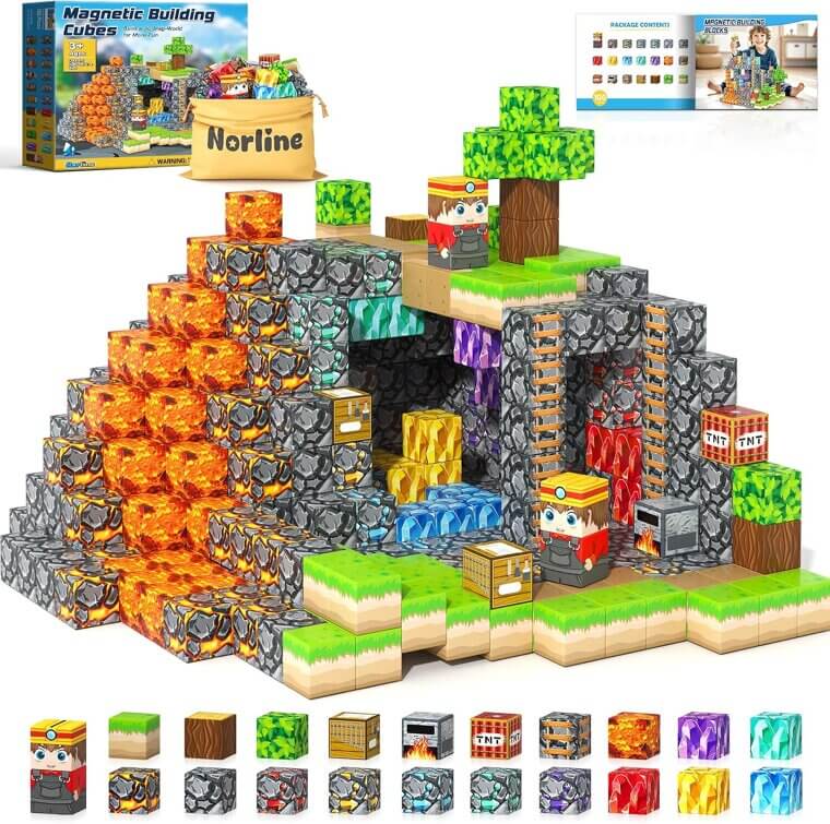 Magnetic Blocks Adventure Set - Fun Learning for Kids! - Now 27% Off!