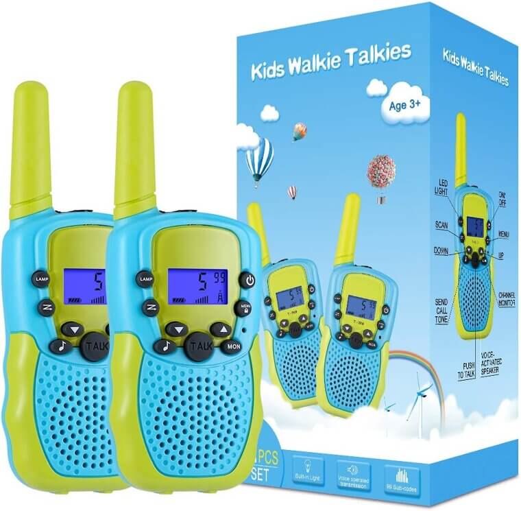 Selieve Kids Walkie Talkies - Fun for Outdoor Adventures! 
