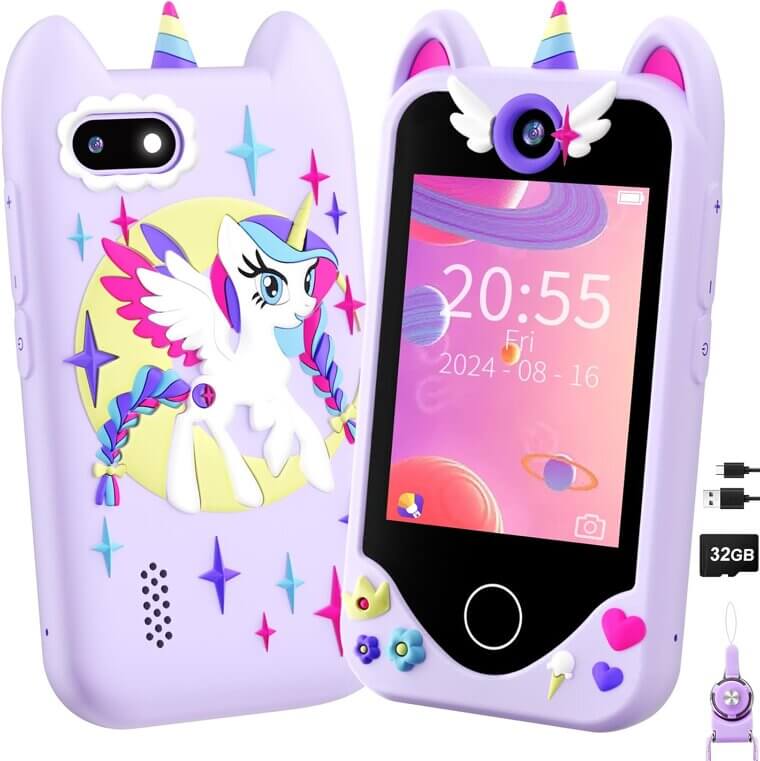 Kids Smart Phone - Perfect Gift for Girls Aged 3-6 - Now 19% Off!