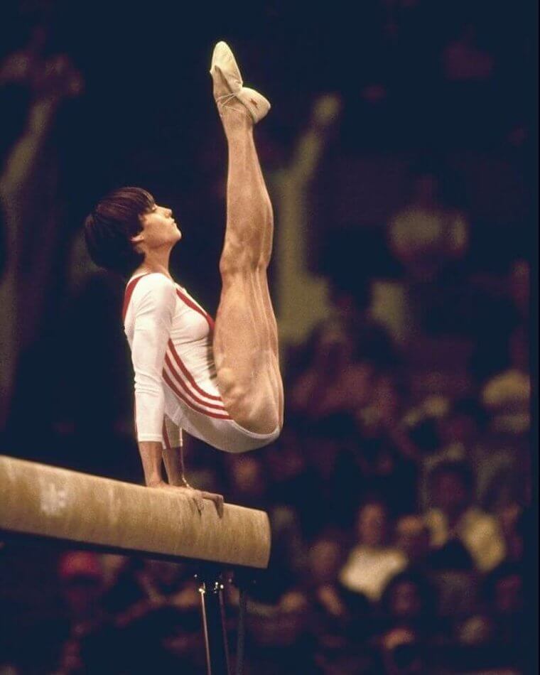 Check Out Nadia Comăneci’s Muscles and See Why She Got a Perfect Score