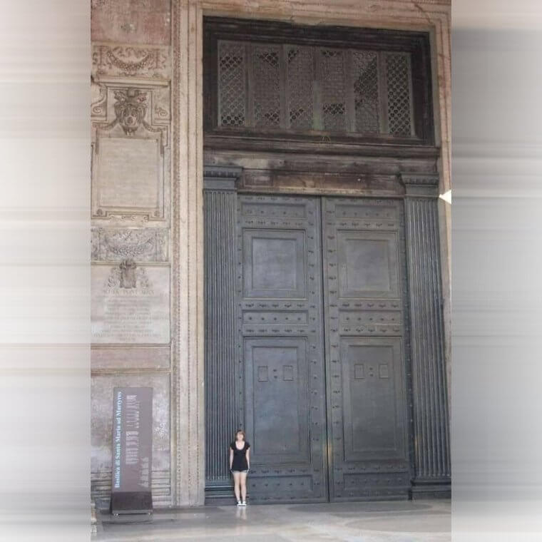 Oldest Door Still In Use In Rome