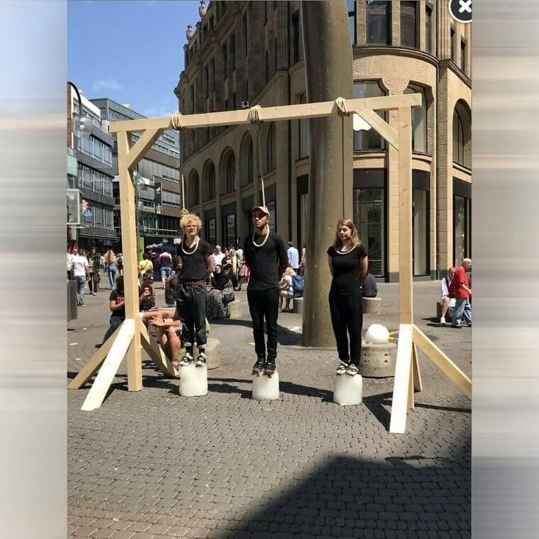 Climate Protest In Cologne