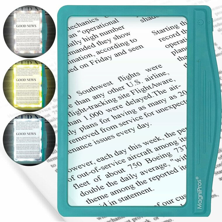Enhance Reading With MagniPros Magnifier - Perfect for Aging Eyes!