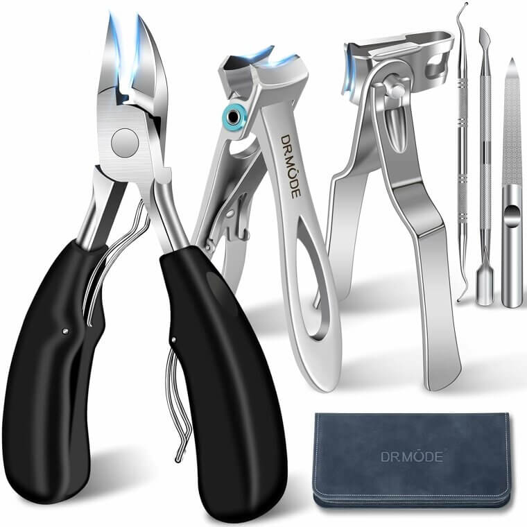 Toenail Clippers for Seniors Thick Toenails - Professional Heavy Duty Nail Clipper