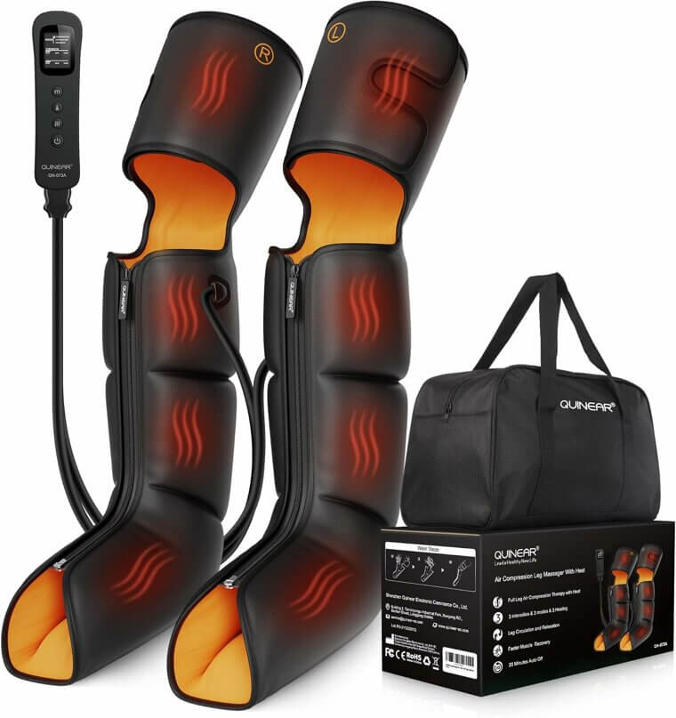 Experience Ultimate Relief With QUINEAR Massager for Legs and Feet 