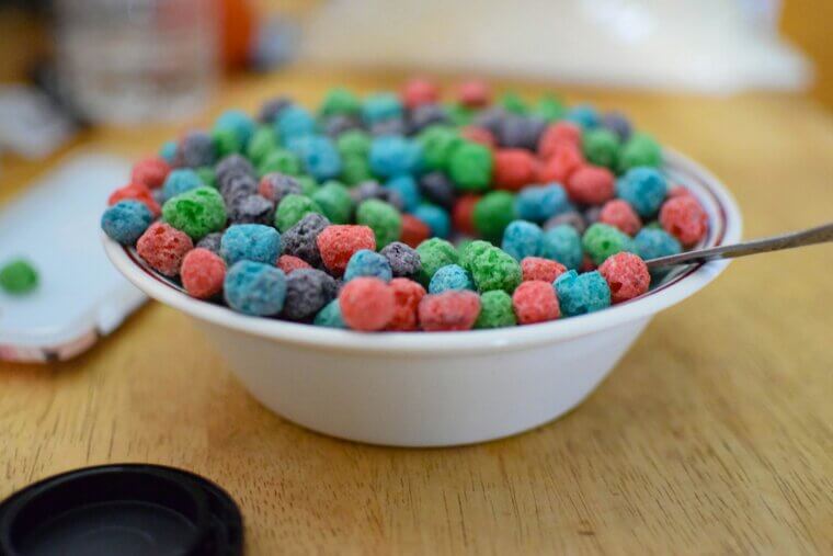 Sugary Breakfast Cereal