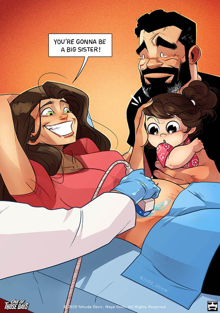 "Du wirst eine große Schwester sein"