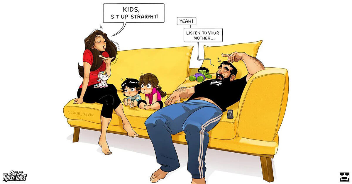 Amusingly Accurate Illustrations Any Parent Will Relate To