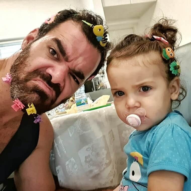 Das treiben Vater und Tochter im wahren Leben