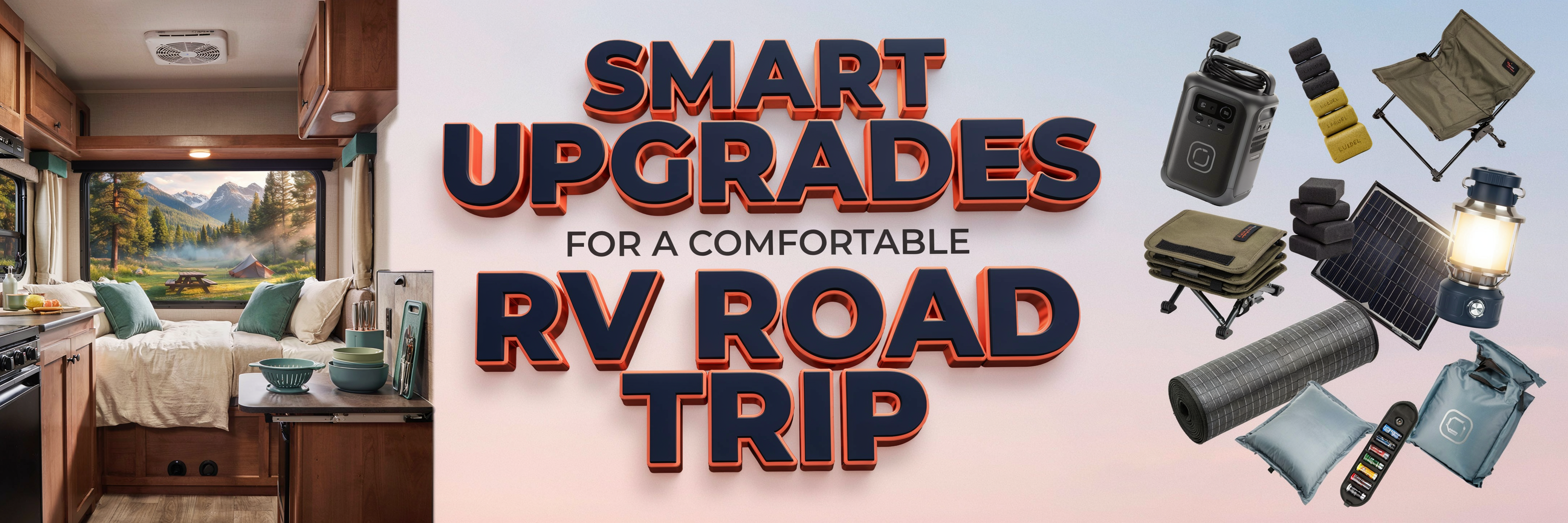 Smart Upgrades for a Comfortable RV Road Trip