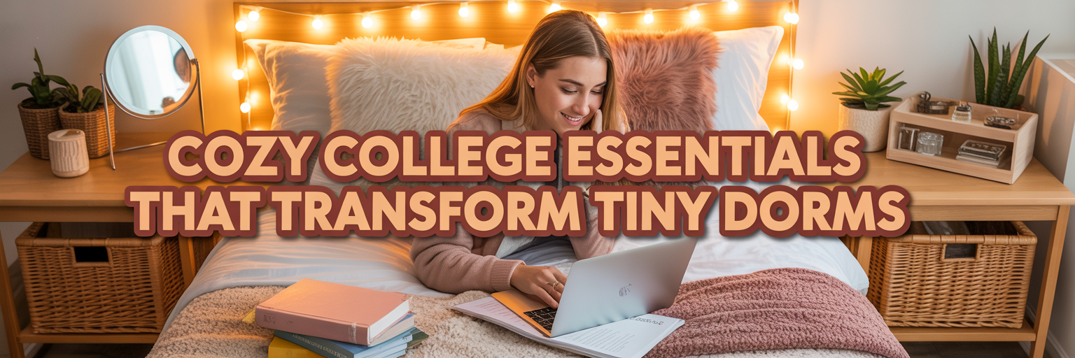 College Essentials That Make Tiny Dorms Feel Cozy