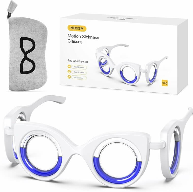 Motion Sickness Glasses - Say Goodbye to Travel Nausea! - Now 10% Off!