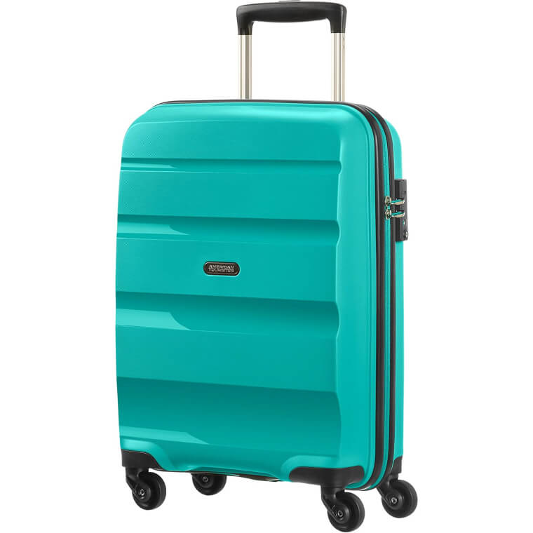 American Tourister Luggage - Turquoise Spinner for Smooth Travels 
