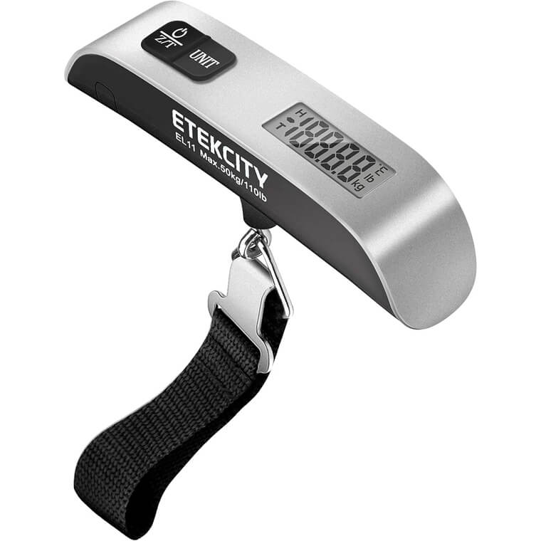 Etekcity Luggage Scale - Perfect Travel Companion for Accurate Weighing 