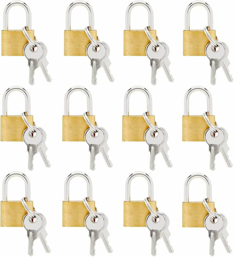 Juvale Mini Padlocks - Secure Your Valuables with Ease! - Now 12% Off!